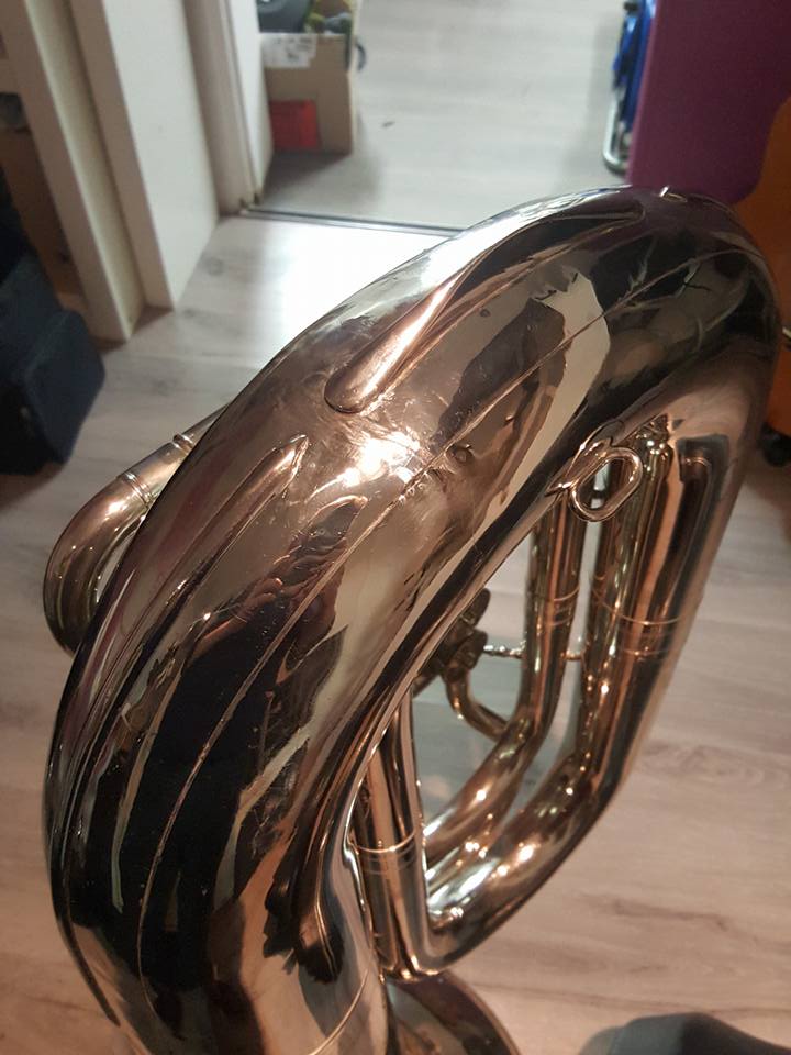 Kaiser Bass Tuba | uitdeuk sessie